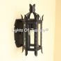 Gothic Iron Light, Outdoor Gothic Light, Medieval Outdoor Light, Castle Light, Old World Light, Wrought Iron Lighting, LED lighting, Vintage metal wall light, Exterior wall-mounted lamp, Patio and backyard lighting,Decorative exterior wall sconce