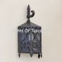 7073-1 Spanish Revival Iron Outdoor Pocket Wall Light