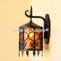 7075-1MIC Spanish / Mediterranean Style Outdoor Wall Lantern Light with Mica