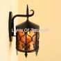 7075-1MIC Spanish / Mediterranean Style Outdoor Wall Lantern Light with Mica