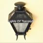 7129-1 Tuscan Style Wrought Iron Outdoor Pocket Light