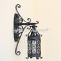 7138-1 Spanish Revival Scroll Design Style Iron Hanging Lantern