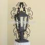 Spanish revival outdoor column post lantern light