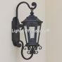 7172-1 Spanish Revival Iron Outdoor Wall Light