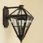 7191-3 Transitional Style Wrought Iron Wall Lantern
