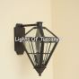 7191-3 Transitional Style Wrought Iron Wall Lantern