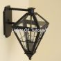 7191-3 Transitional Style Wrought Iron Wall Lantern