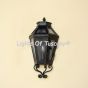 7228-1 Colonial Style Wrought Iron Wall Pocket Light
