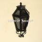 7228-1 Colonial Style Wrought Iron Wall Pocket Light