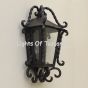 7244-2 Spanish Hacienda Style Outdoor Iron Pocket Wall Light