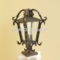 Mediterranean Tuscan outdoor column post lantern light