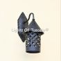7325-1 Rustic Gothic Style Iron Outdoor Wall Lantern