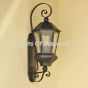 Colonial style outdoor wall lantern
