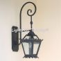 7456-1 Contemporary-Spanish Wrought Iron Outdoor  Lantern