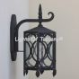 7461-1 Contemporary Spanish Exterior Iron Wall Lantern