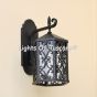 7480-1 Spanish Mediterranean Style Outdoor Iron Wall Lantern