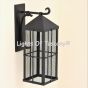 7613-1 Contemporary Spanish Style Exterior Wall Light with Mesh