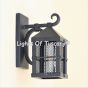 7617-1 Contemporary Spanish Style Wall Lantern with Mesh