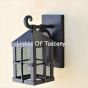7617-1 Contemporary Spanish Style Wall Lantern with Mesh