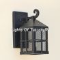 7617-1 Contemporary Spanish Style Wall Lantern with Mesh