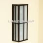 7624-4 Spanish Contemporary Style Outdoor Pocket Wall Light
