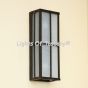 7624-4 Spanish Contemporary Style Outdoor Pocket Wall Light