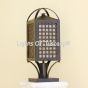Contemporary outdoor post pier mount light