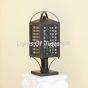 7859-P Contemporary outdoor mount light