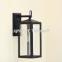 7867-1 Contemporary Style Wrought Iron Outdoor Light