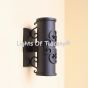 7880-2 Outdoor Iron Wall Pocket Light