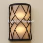 Contemporary  Wrought Iron Wall Light