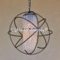 Contemporary Chandelier /Crystal Chandelier-Hand Forged-Wrought Iron