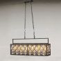 Contemporary Spanish Style Wrought Iron Chandelier