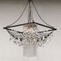 Contemporary crystal Chandelier