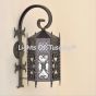 8115-1 Gothic Style Wrought Iron Outdoor Wall Lantern