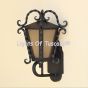 8160-1 Tuscan Mediterranean Style Iron Outdoor Wall Lantern