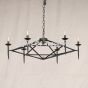 9001-6 Contemporary Modern Style Iron Chandelier