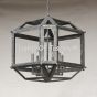 Contemporary Wrought Iron Chandelier