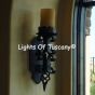 Custom Spanish Revival wall sconce