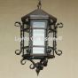 Hanging Lantern-Hand Forged-Wrought Iron/ Tuscan lantern