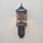 7812-1 Traditional - Contemporary Style Wrought Iron Wall Lantern
