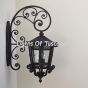 Spanish Style Custom Iron Wall Light.