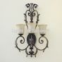 5209-3 Antique Tuscan Style Iron 3 Light Wall Sconce