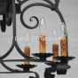 1345-8 Tuscan Chandelier 