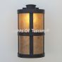  7420-1 Spanish / Contemporary Style Wrought Iron Outdoor Wall Light