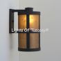 7420-1 Spanish / Contemporary Style Wrought Iron Outdoor Wall Light
