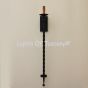 5042-1 Spanish Heavy Torch Wrought Iron Wall Sconce