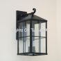 7000-3 Spanish-Contemporary Lantern Wrought Iron Exterior Lighting