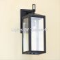 7867-1 Contemporary Style Wrought Iron Outdoor Light