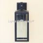 7867-1 Contemporary Style Wrought Iron Outdoor Light